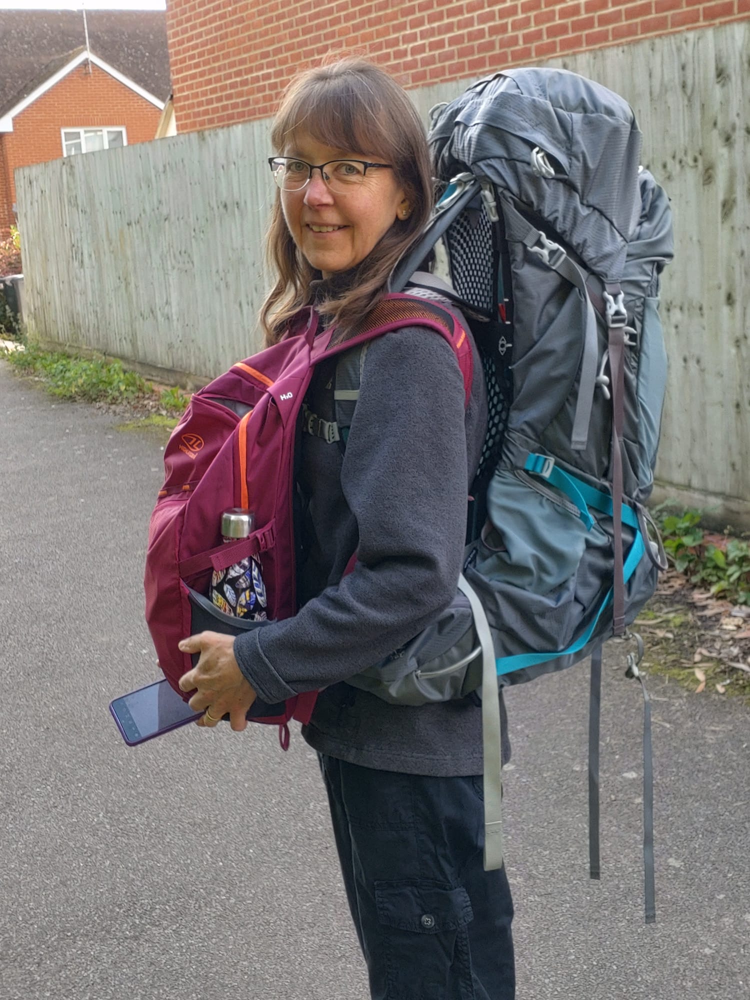 Practice backpack walk – Silver Haired Wanderers